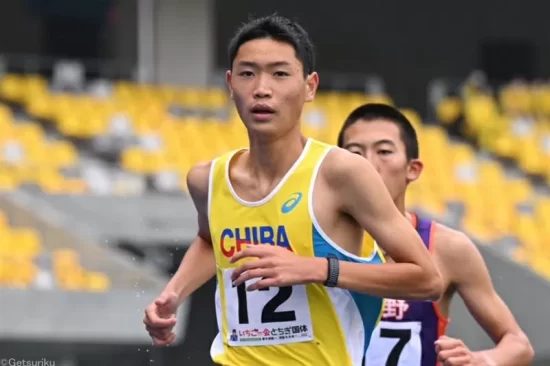 鈴木琉胤選手の競技中の写真