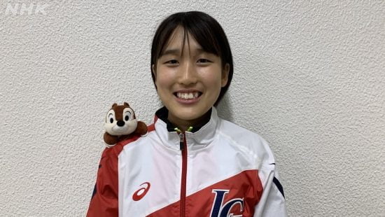 溝上加菜選手の写真