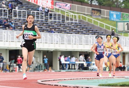 近藤希美選手の競技中の写真