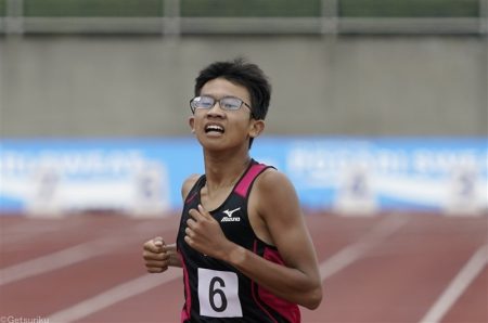 田中悠人選手の競技中の写真